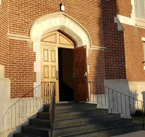 open church door